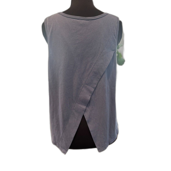 🌿 Calme Organic Cotton Open Back Tank • Size XL • Made in USA ✨ - Picture 3 of 7